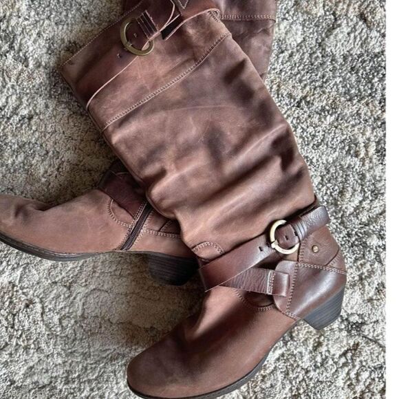 Pikolinos Brujas tall leather brown boots. womens 9.5 - Picture 1 of 4